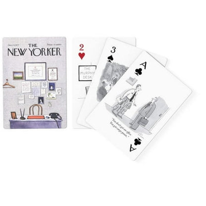 New York Puzzle Company Business and Office Cartoons Playing Cards Single Standard Deck