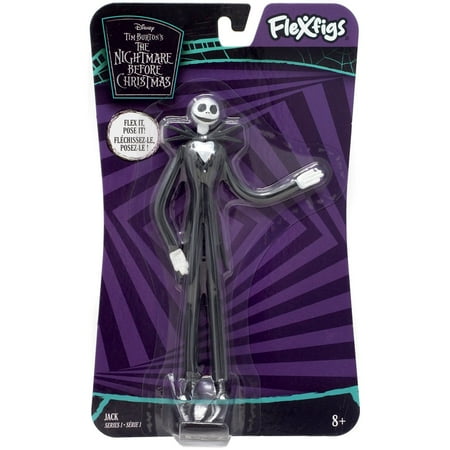 Disney Series 1 Flexfigs Jack Skellington Bendable Figure *Minor Package Damage*