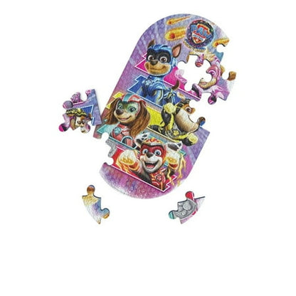 Paw Patrol The Mighty Movie Chase, Skye, Liberty, Marshall & Rubble 25 Piece Foam Puzzle - 24 x 13 Inches