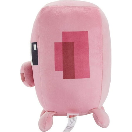 Minecraft Cuutopia 10-in Pig Plush Character Pillow Doll, Collectible Toy