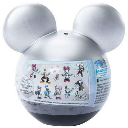 Just Play Disney 100 Silver Mouse Capsules Mystery Ball Action Figure