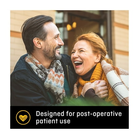 FUTURO Anti-Embolism Thigh Highs, Unisex, Medium, Moderate Compression, White *Damaged Box See Desc*