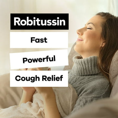 Robitussin Maximum Strength Honey Cough + Chest Congestion Dm, Cough Medicine for Cough and Chest Congestion Relief Made With Real Honey for Flavor - 4 Fl Oz Bottle *Damaged Packaging* *Exp 06/27*