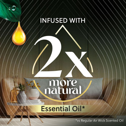 Vibrant Deep Blue Sea and Beechwood Scented Plug-In Air Freshener Refill (2-Pack)