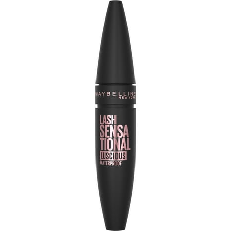 Maybelline Lash Sensational Luscious Waterproof Mascara, Very Black