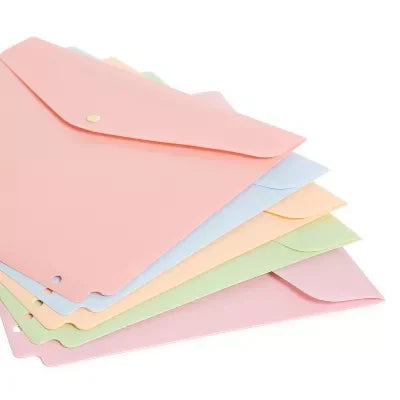 U Brands 5ct Binder Pockets Saccharine Fields