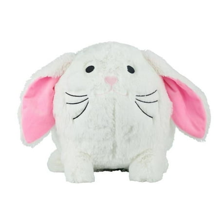 Jumbo Plush White Floppy Ear Bunny Piggy Bank