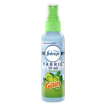 Febreze Odor-Fighting Fabric Refresher To Go Gain Original Scent, 2.8 oz. Spray *Missing Lid*