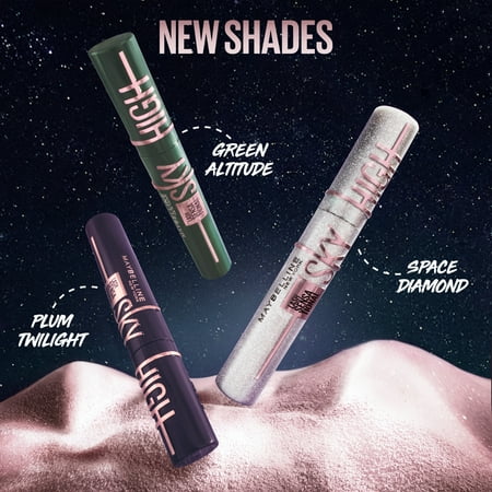 Maybelline Lash Sensational Sky High Washable Mascara Makeup, Green Altitude, 0.24 fl oz
