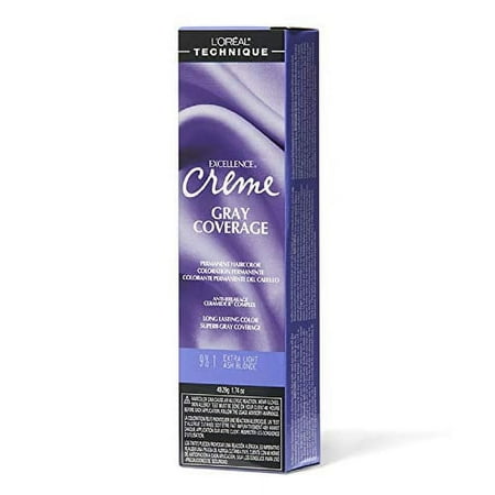 L'oreal Excellence Creme Permanent Hair Color, Extra Light Ash No.9 1/2.1, 1.74 Oz