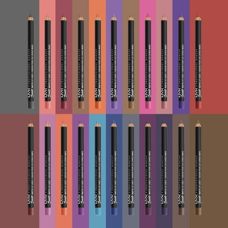 NYX Professional Makeup Suede Matte Lip Liner, velvet smooth matte finish, vegan formula, Soft-Spoken, SMLL04
