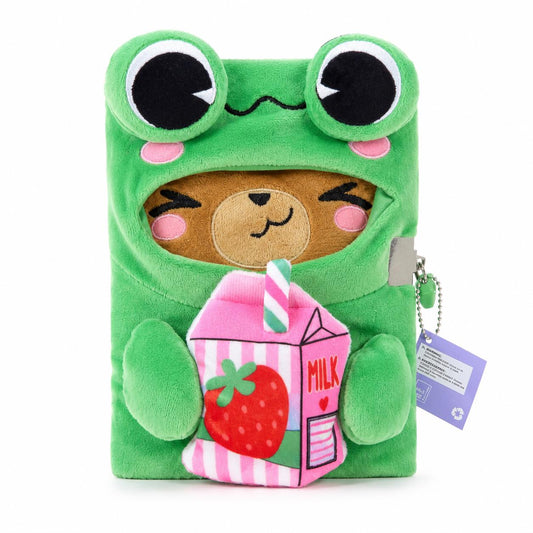 Claire's Diary With Lock | Gus, Bear in Frog Costume