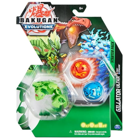 Bakugan Evolutions Starter Pack 3-Pack  Gillator Ultra