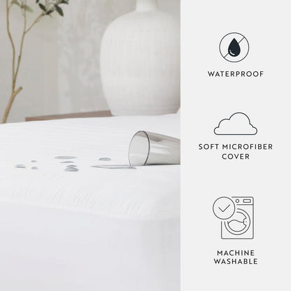 Full Padded Polyester Mattress Protector Encasement
