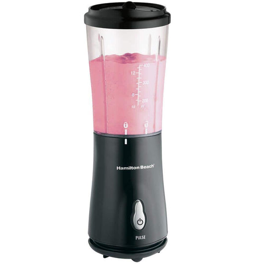 Single-Serve Blender with Travel Lid in Black