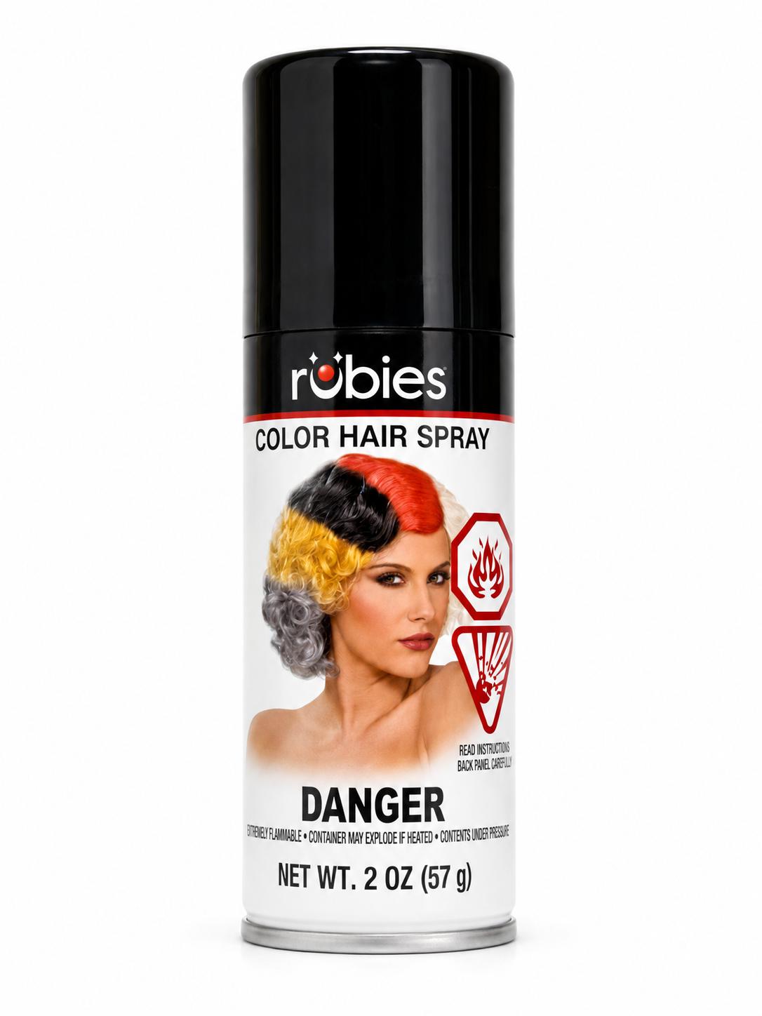 Rubie s Bright Color Hairspray Black 2 Oz.