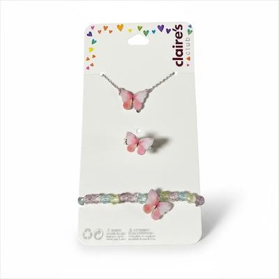 Claire's Club Butterfly Jewelry Set