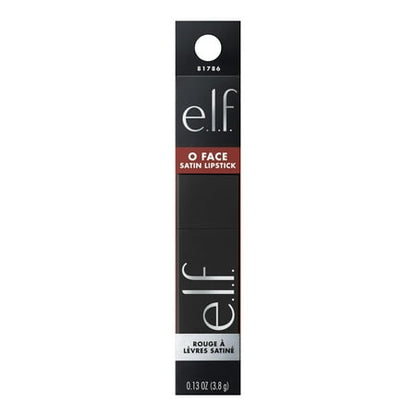 E.l.f. O Face Satin Lipstick, Drive, 0.13 oz *Damaged Box*