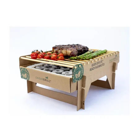 CasusGrill One-Time Use Biodegradable Instant Grill
