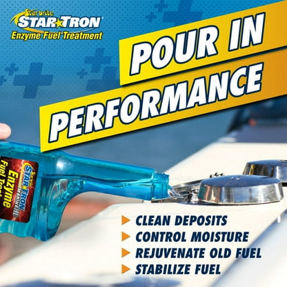 Star brite Star Tron Enzyme Fuel Treatment - Heavy Duty Marine Formula