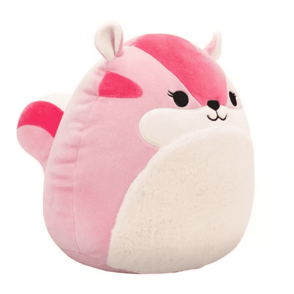Squishmallows 11'' Dianalee Pink Chipmunk with Fuzzy Belly Plush