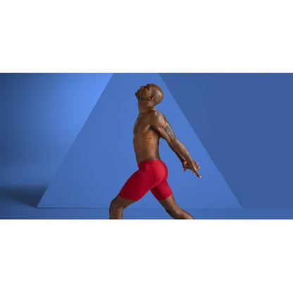 Men's XL - Reebok Underwear Tech Comfort Long Length Boxer Brief - 3 Pack