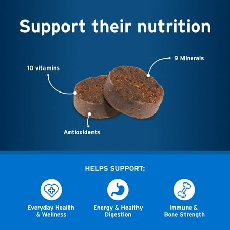 Pet Protect Dog Multivitamin, Vet-Formulated DVM Daily Soft Chews, Chicken, 60 Soft Chews *Exp 07/2027*