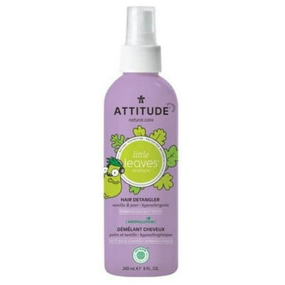 Attitude Little Leaves Hair Detangler, Vanilla & Pear, 8 oz