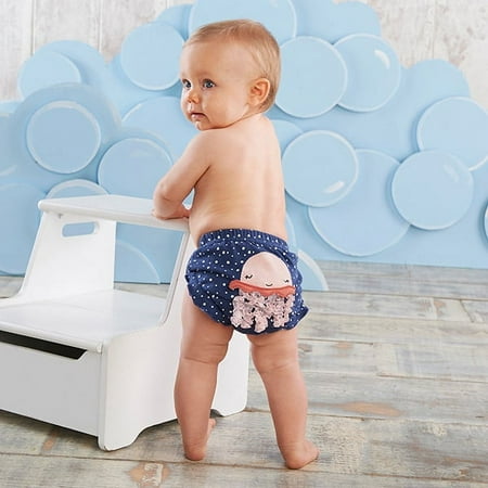 Under The Sea 3-Piece Diaper Cover Set - 0-6 M