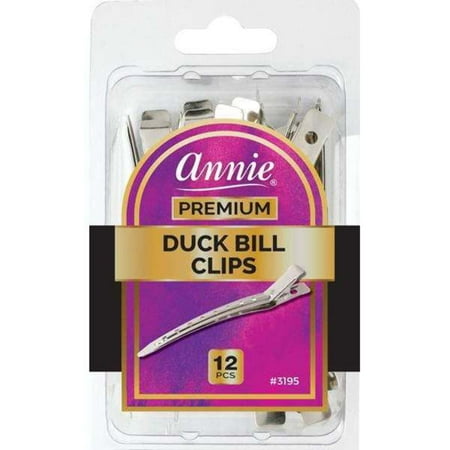 Annie Duck Bill Clips - 12 ct