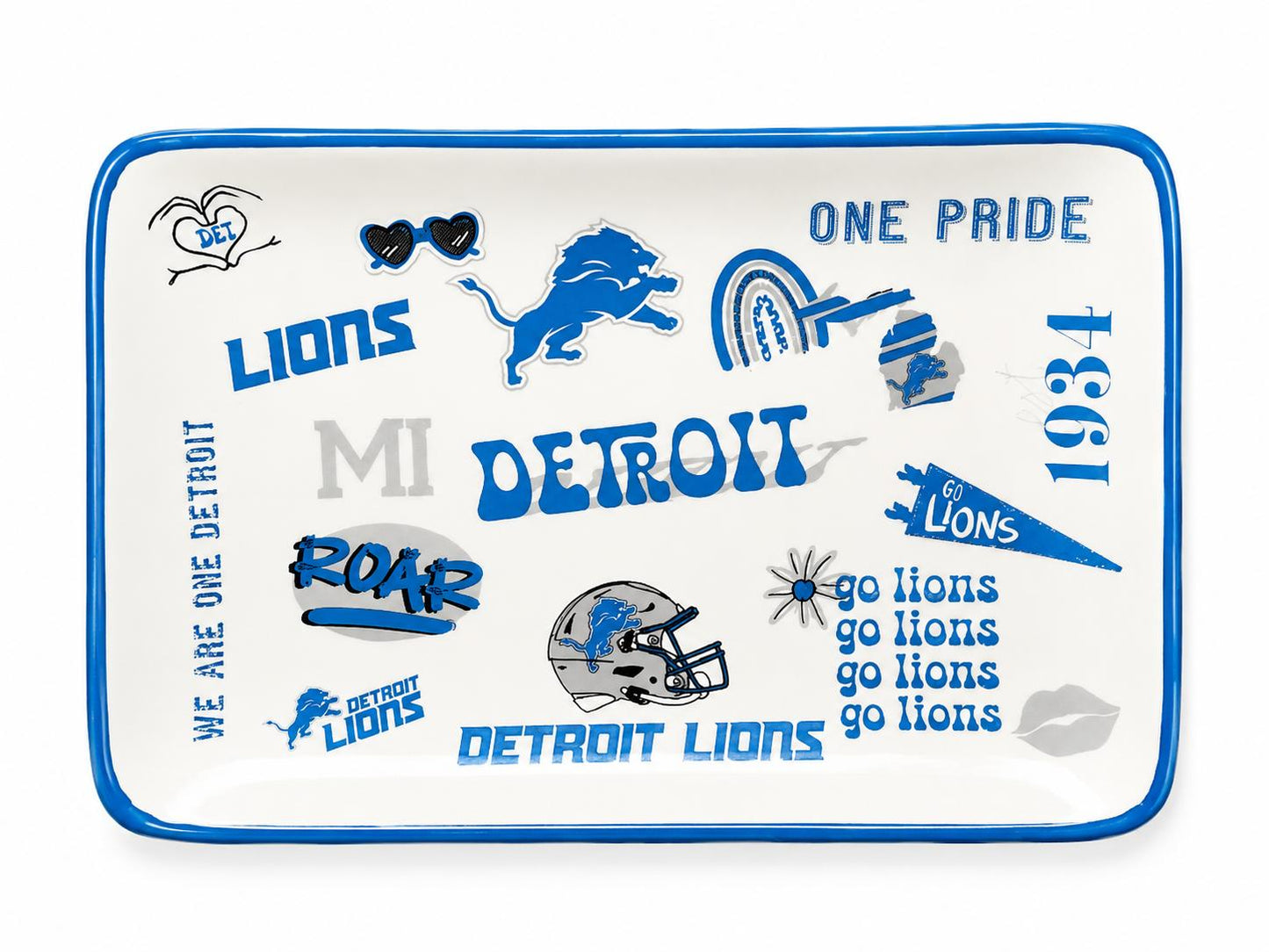 Detroit Lions Trinket Tray