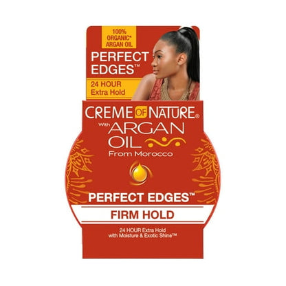 Creme of Nature  Perfect Edges Firm Hold with Argan Oil, 2.25 oz