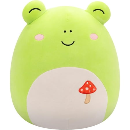 Squishmallows 8 Wendy the Frog with Mushroom