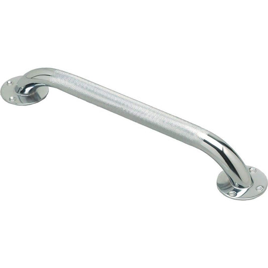 Grab Bar, 300 Lb, Steel, Chrome, Wall *Damaged Box*