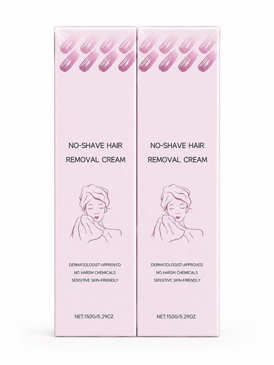 No-Shave Hair Removal Cream 2 Pack