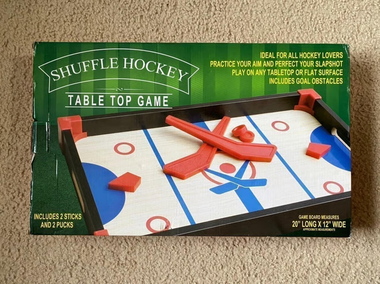 Shuffle Hockey Table Top Game