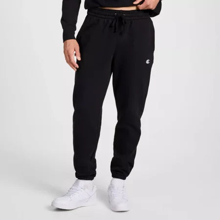 Adult Size M Unisex Champion Iconic Sweatpants - Black