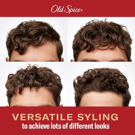 Old Spice Fiji Hair Styling Pomade for Men, Loose Hold, Low Shine, 2.22 oz