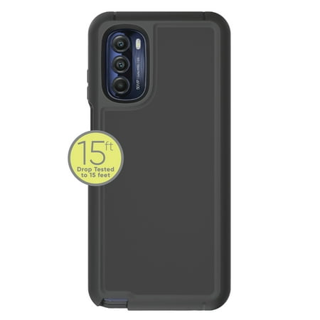 Onn Rugged Phone Case Moto G STYLUS 5G (2022), Black *Damaged Box*