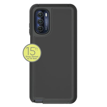 Onn Rugged Phone Case Moto G STYLUS 5G (2022), Black *Damaged Box*