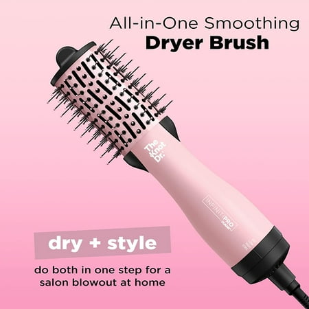 Conair InfinitiPRO Knot Dr. All-in-One Mini Hot Air Brush - Pink