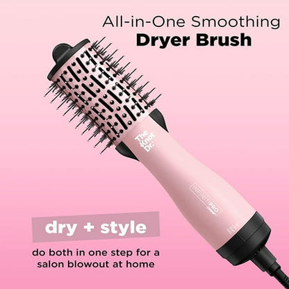 Conair InfinitiPRO Knot Dr. All-in-One Mini Hot Air Brush - Pink