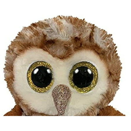 TY Beanie Boos - Percy the Brown Owl 6 in