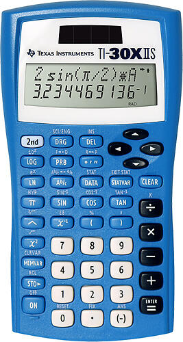 Texas Instruments TI-30XIIS Scientific Calculator for High School Math and Science
