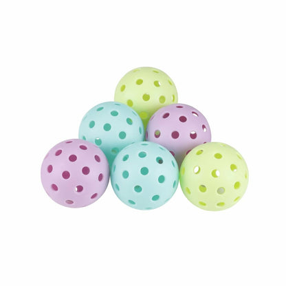Pickle O'Joe 6pk Balls Pickleballs - Pastel