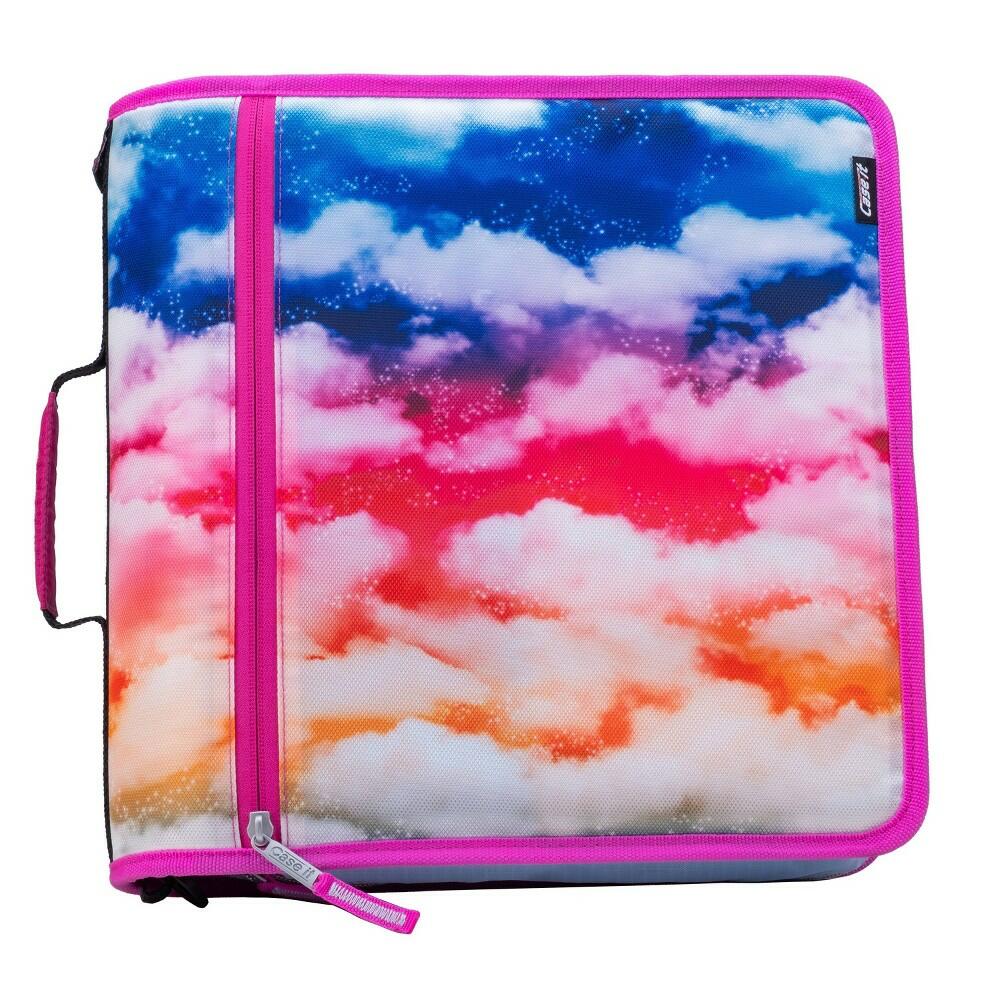 Case-it 3  Printed Nylon Ring Binder with Pockets