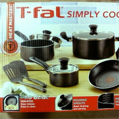 T-fal 12pc Simply Cook Nonstick Cookware Set