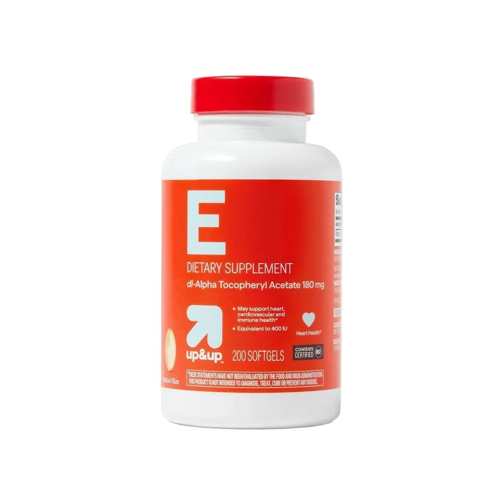Vitamin E 180mg Supplement Softgels - 200ct BB 06/28