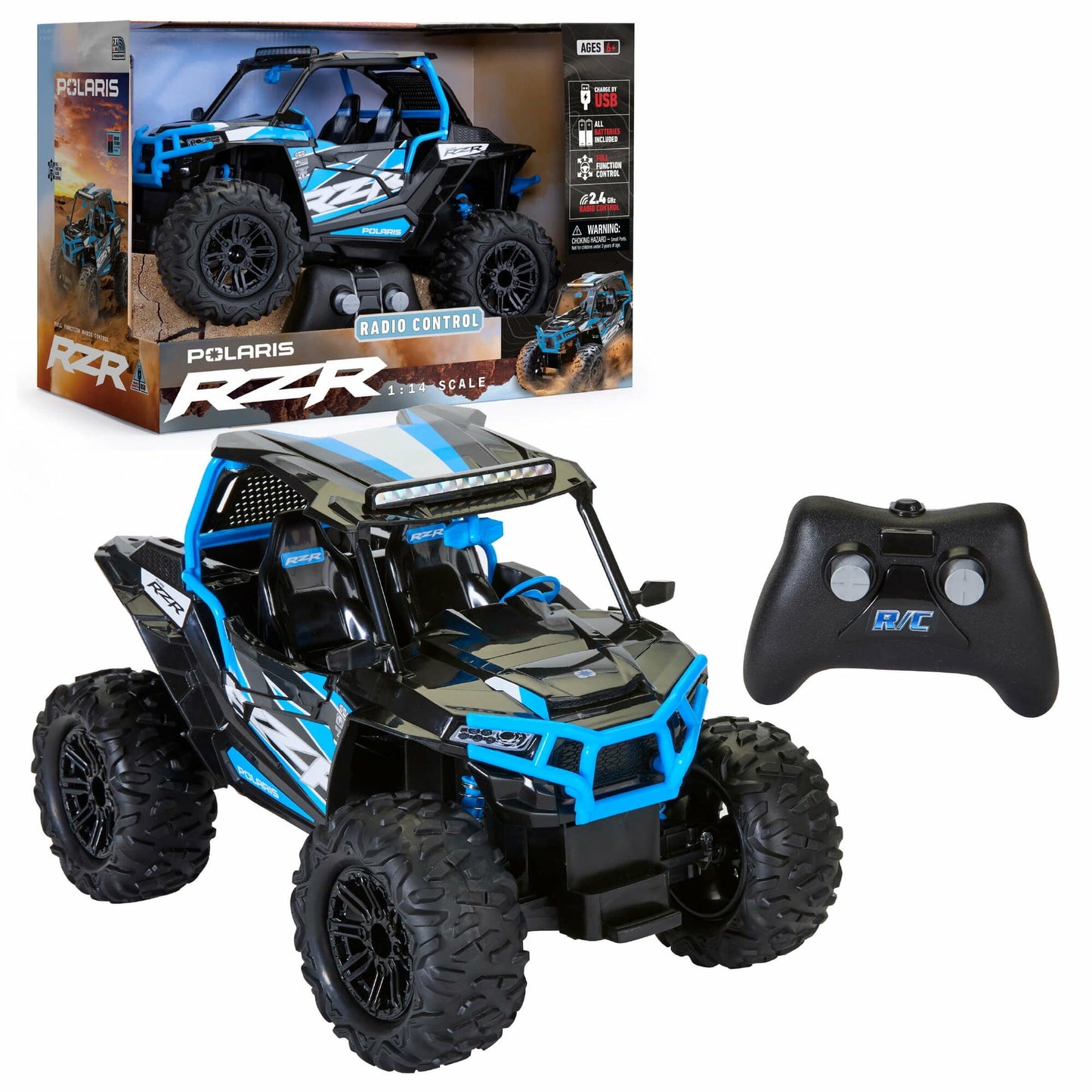 Polaris® Rzr 1:14 Scale Radio Control Off-Road Vehicle