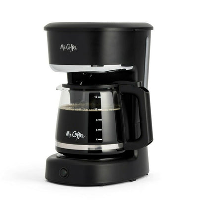 Mr. Coffee Switch Coffee Maker  12-Cup Coffee Maker  Black (Open Box)